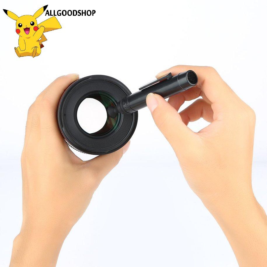 111all} 3 in 1 Lens Filters Retractable Brush Pen Dust Cleaner For DSLR VCR DC Camera