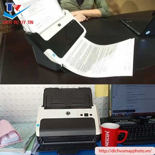 { Máy đẹp trên 80% } Máy scan cũ 2 mặt siêu tốc HP 3000S2