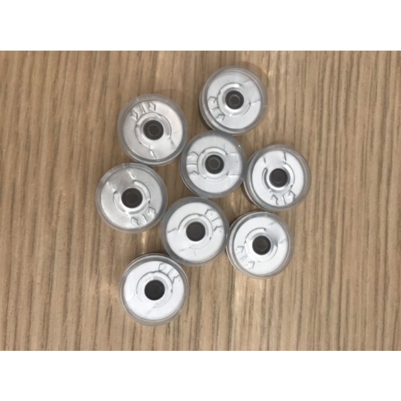 Combo 100 nút cao su,nút nhôm đóng chai thủy tinh, nắp nhôm, nút cao su chai lọ thủy tinh, lọ vacxin 5ml,10ml,20ml,100ml