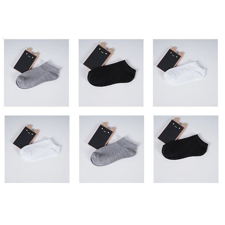 Set 3 đôi Tất nam cổ ngắn chống hôi