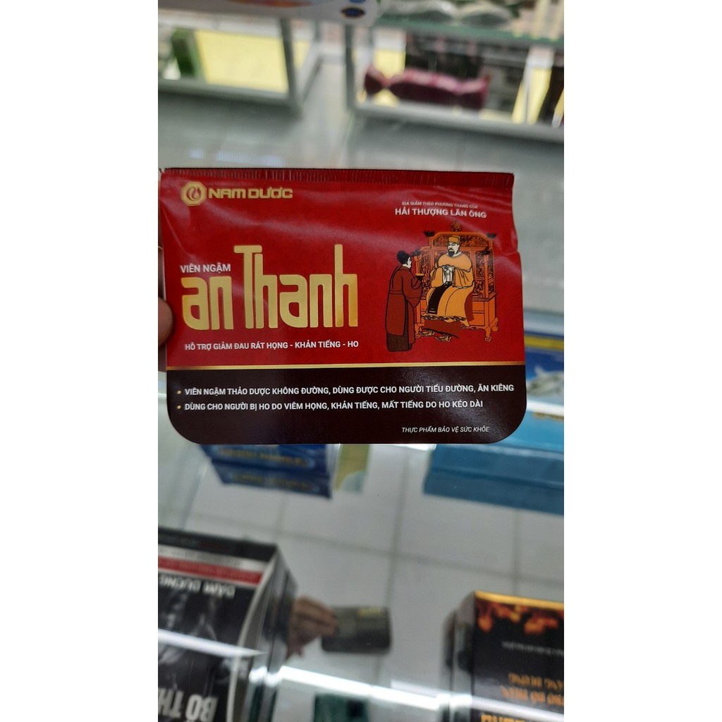 Viên Ngậm - An Thanh, Giảm Ho, Tiêu Đờm, Giảm đau rát Họng, Viêm Họng