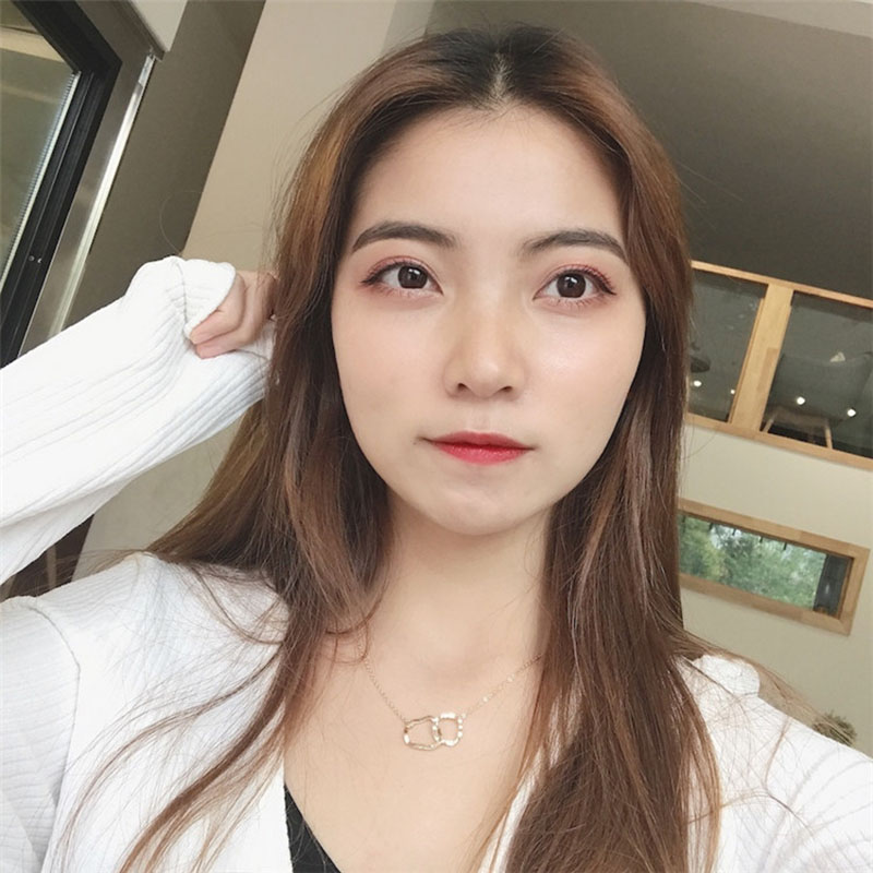 Dây chuyền IELGY thiết kế phong cách Hàn Quốc đơn giản thời trang dành cho nữ