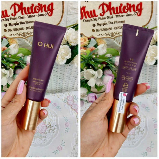 Tuýp kem mắt chống nhăn ohui baby collagen 20ml ( tách set )