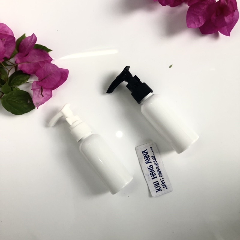 [ Chai Lọ Hủ 50ml ] Chai pet nhựa 50ml nhỏ xinh - Chai Nâu/ trắng/ Xanh/ Trong suốt 50ml xịt sương/ xịt giọt/ nắp bật