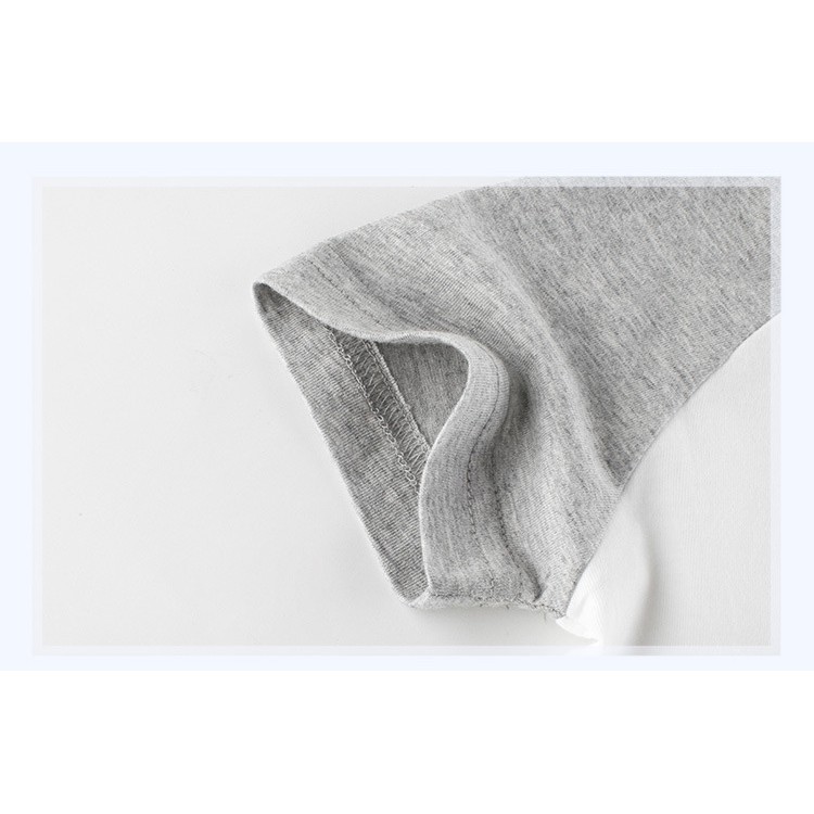 Áo Thun Raglan Tay Ngắn Màu Xanh Navy Chất Liệu Cotton Thời Trang Cho Bé Trai