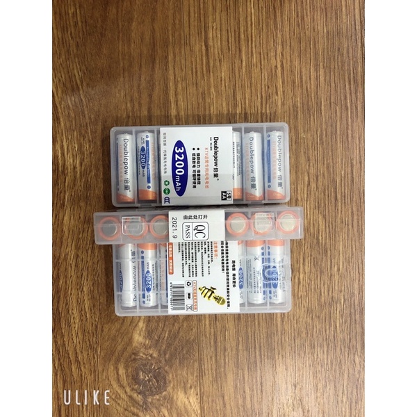 Combo 10 bộ sạc 4 pin Doublepow 3200mAh