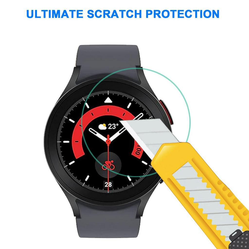 Dán Màn Kính Cường Lực Đồng Hồ Galaxy Watch 3 41mm 45mm Watch 5 Pro Watch 5 4 40mm 44mm Watch 4 Classic 42mm 46mm SWA