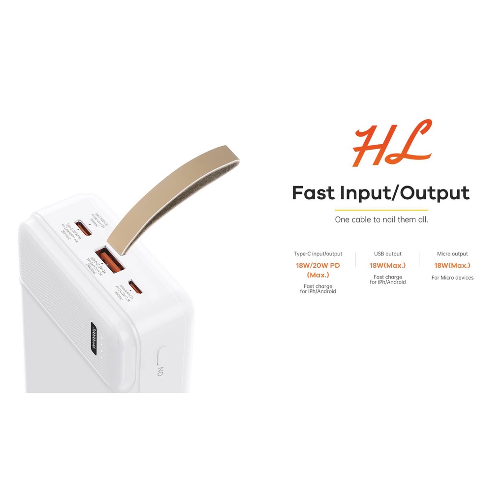 Pin Dự Phòng Sạc Nhanh Remax RPP-289 00000mAh - Sạc Nhanh QC 18W và PD20W - Hunglongpc