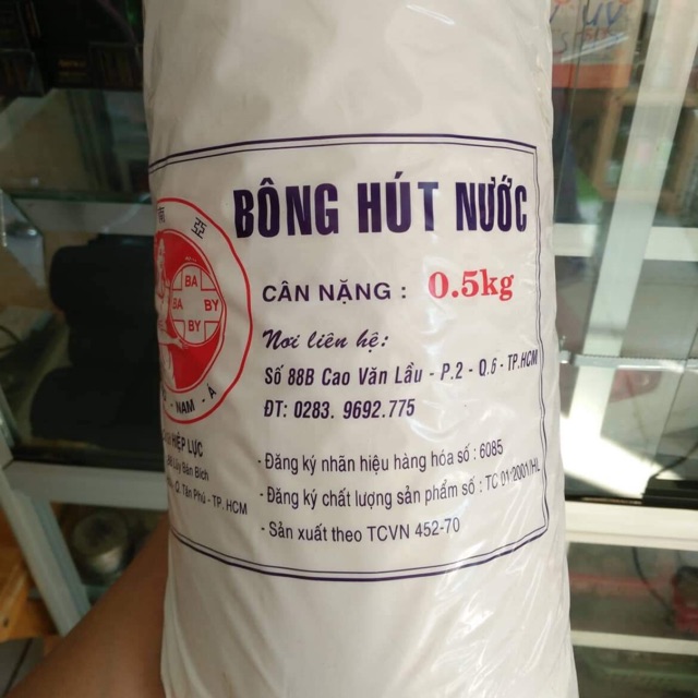 BÔNG HÚT NƯỚC