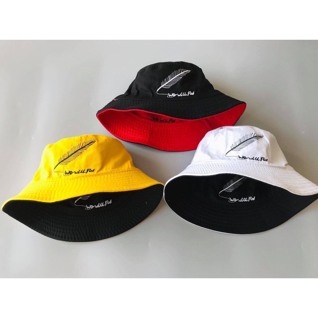 Mũ Bucket 2 Mặt Chiếc Lá NTB08 Chất Vải Kaki