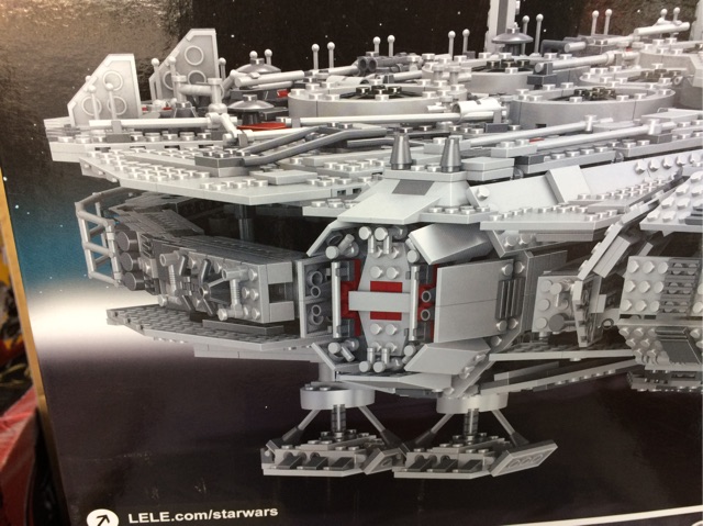 Mẫu mô Hình Lego LeLe 35002 Star War Falcon 3582