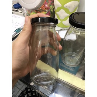 Chai thủy tinh đựng sữa hạt hoặc mật ong 200ml