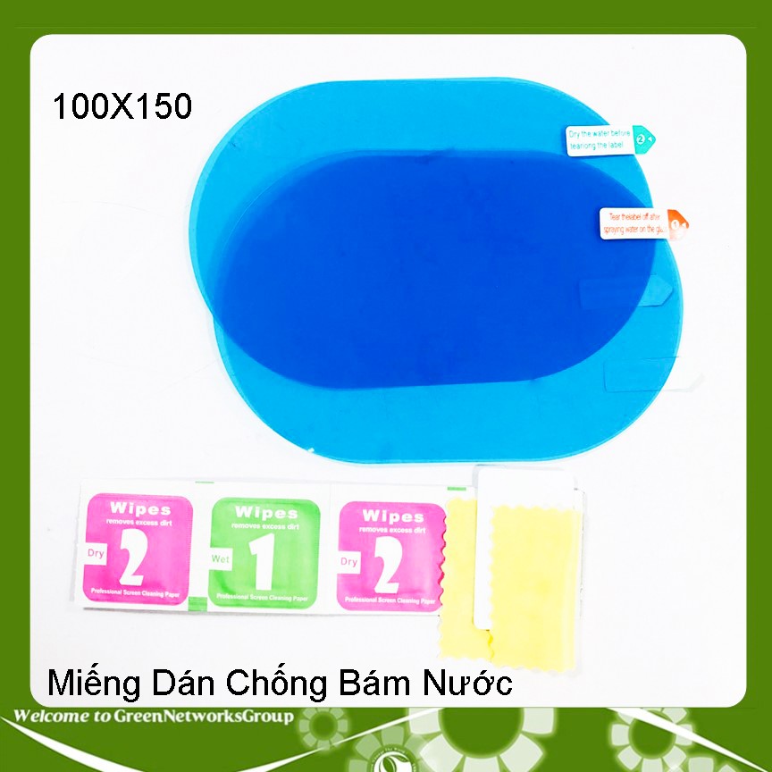 Miếng dán gương chiếu hậu chống nước oto Greennetworks