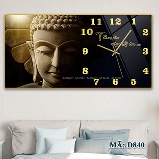 - đồng hồ tráng gương 5d, hình bồ tát, phật thích ca mâu ni,...