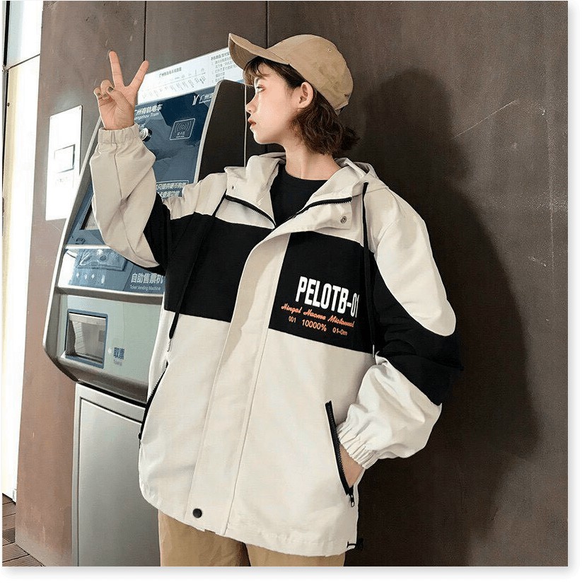 ÁO KHOÁC KAKI HỘP NỮ FORM RỘNG XINH XẮN,THIẾT KẾ HỌA TIẾT SIÊU XINH KHÁNH AN FASHION