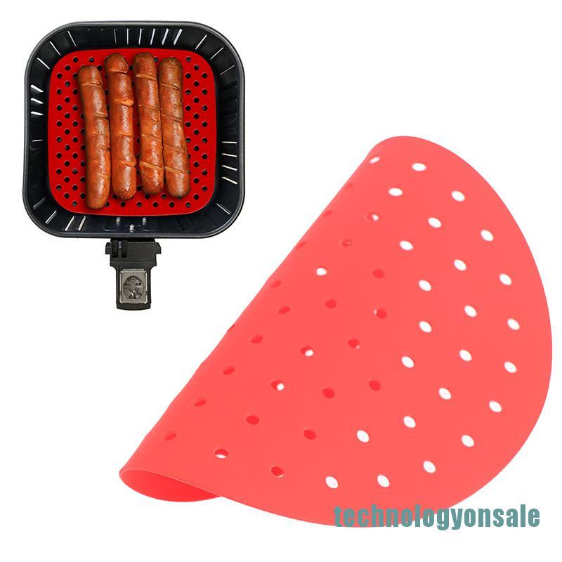 Nồi Chiên Bằng Silicone Chống Trượt Tái Sử Dụng