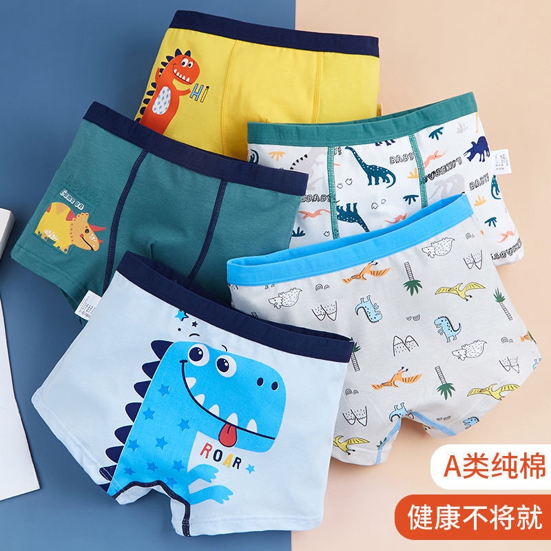 Quần Lót Boxer 10-12 Tuổi Cá Tính Cho Bé Trai 15-1.4 Tuổi