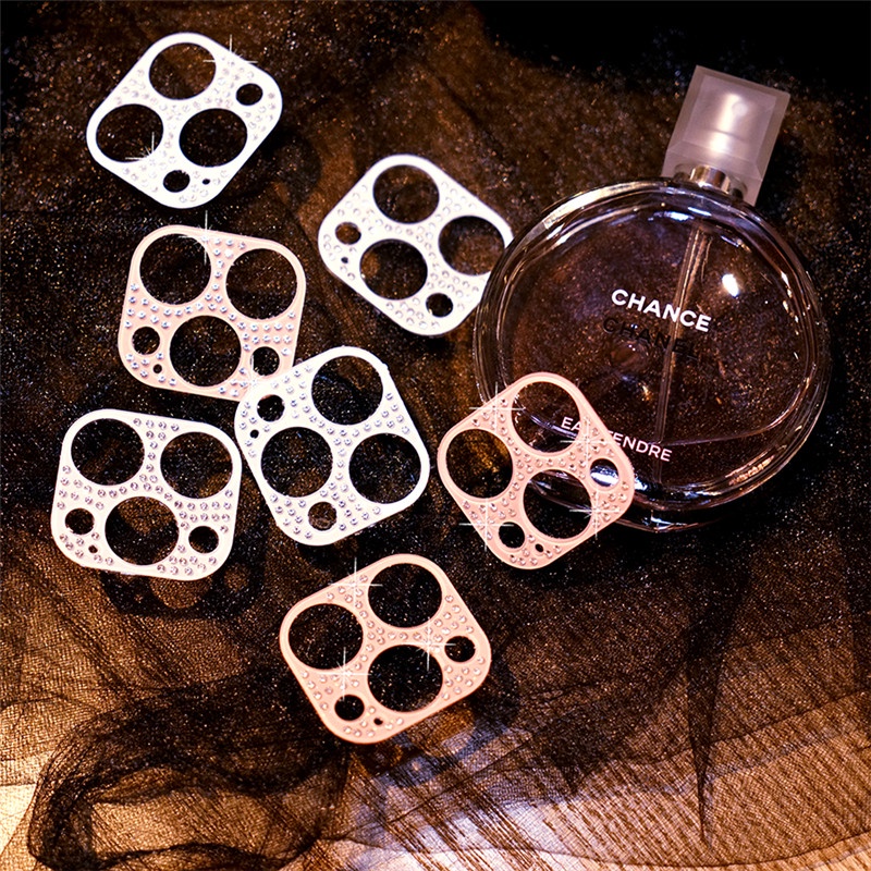 Set 2 miếng dán bảo vệ ống kính máy ảnh thích hợp cho iPhone 11 12 13 Pro Max 13 Mini