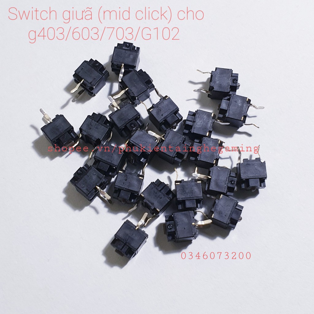 Nút chuột giữa mid click brown cho Logitech G403/G603/G703 G102/G304 và 1 số loại khác