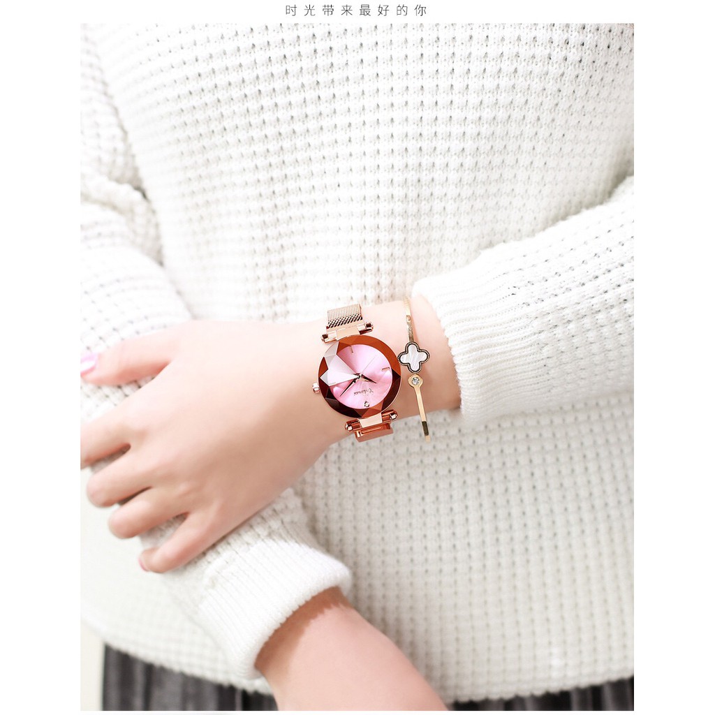 (CHÍNH HÃNG)Đồng Hồ Nữ CHENXI Dây Titanium Mặt 3D sang trọng | BigBuy360 - bigbuy360.vn