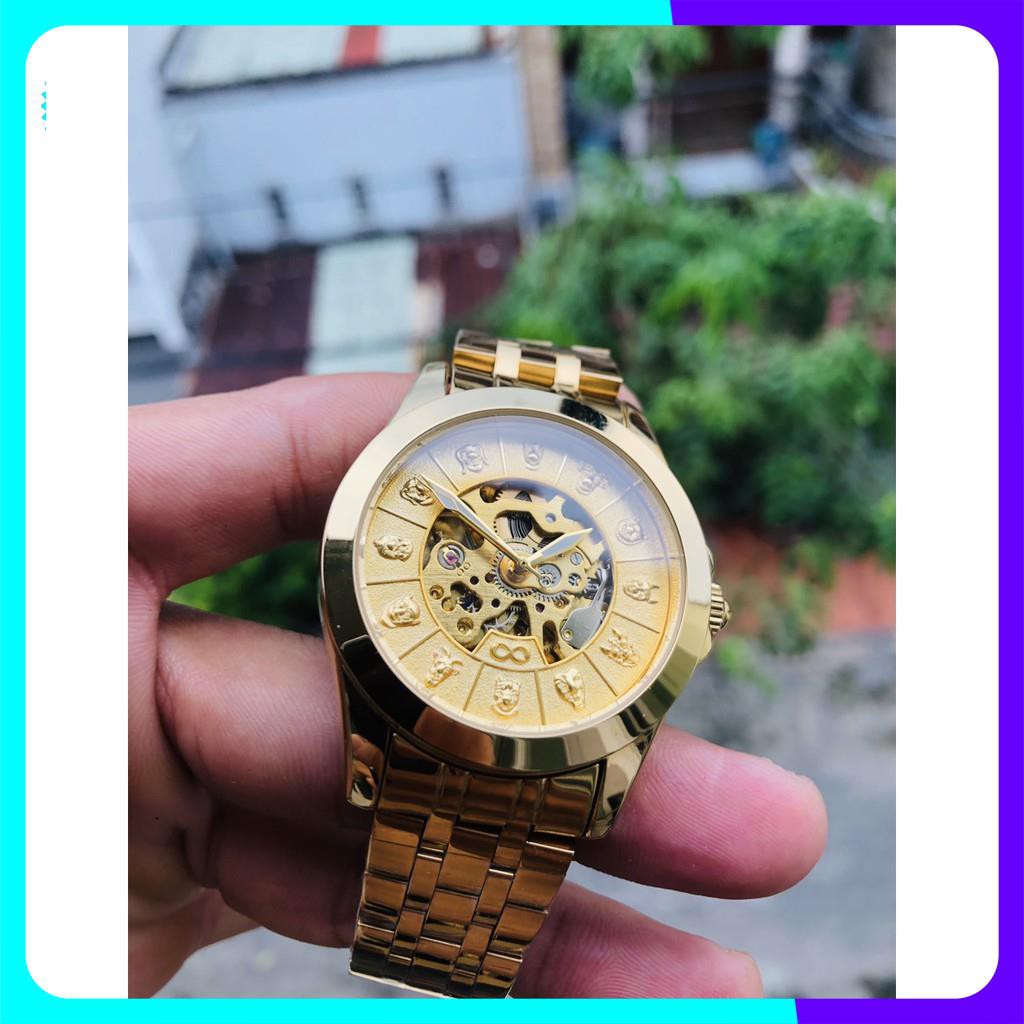 Đồng hồ cơ nam Tevise cơ lộ máy độc đáo, thiết kế chạy tự động full các kim nhỏ độc đáo, sang trọng [ Đồng Hồ Cơ ] | BigBuy360 - bigbuy360.vn