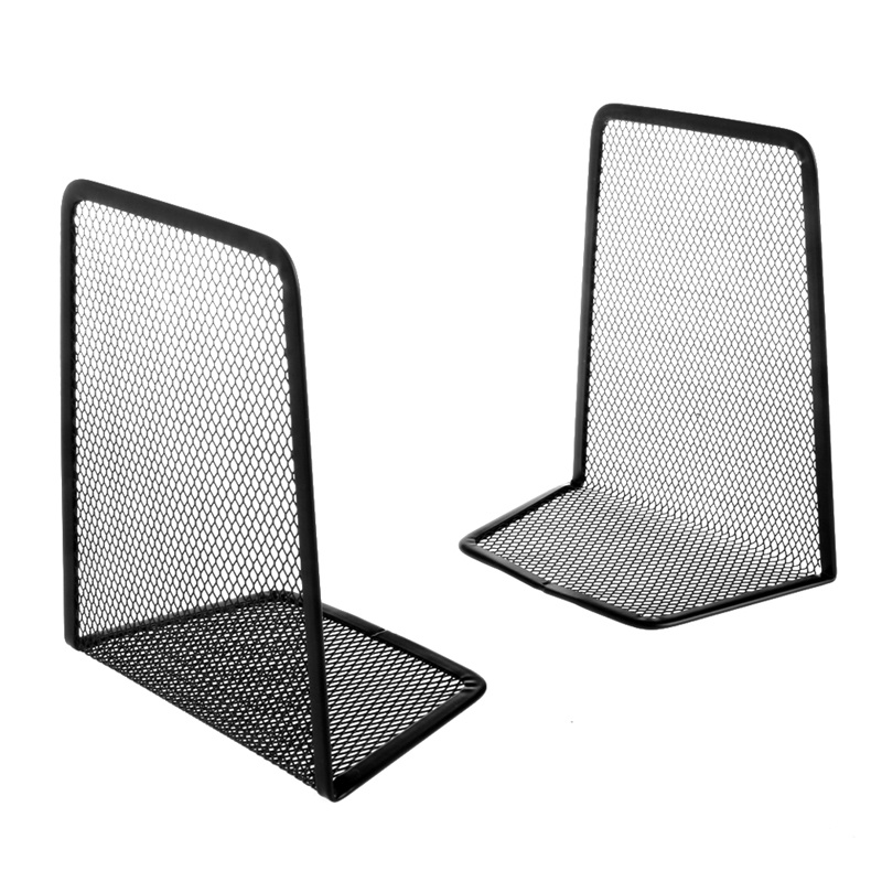 Bộ 2 Giá Đỡ Sách / Tạp Chí Bằng Kim Loại Chống Trượt Chịu Được Sức Nặng