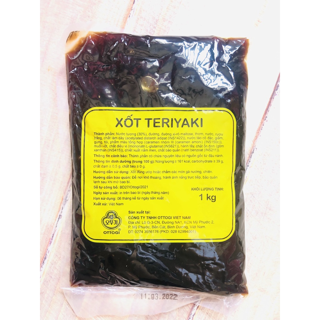 SỐT TERIYAKI OTTOGI 500G/200G/100g