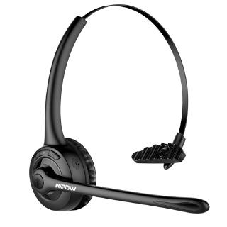 Mpow BH453 Pro Trucker Bluetooth 5.0 Headset w/ Microphone Wireless Over Ear Headphone