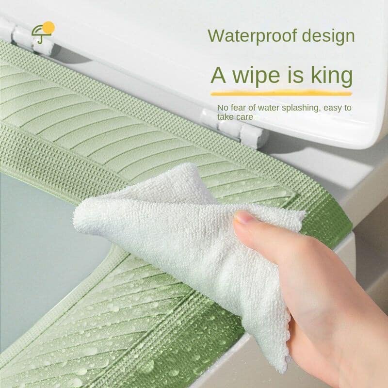 MIẾNG LÓT BỒN CẦU XỐP SIÊU SẠCH, CÓ CHỖ NHẤC CẦM TAY TIỆN DỤNG