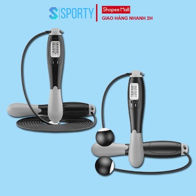 Dây nhảy đếm số SPORTY XS1102 đếm vòng tự động thông minh