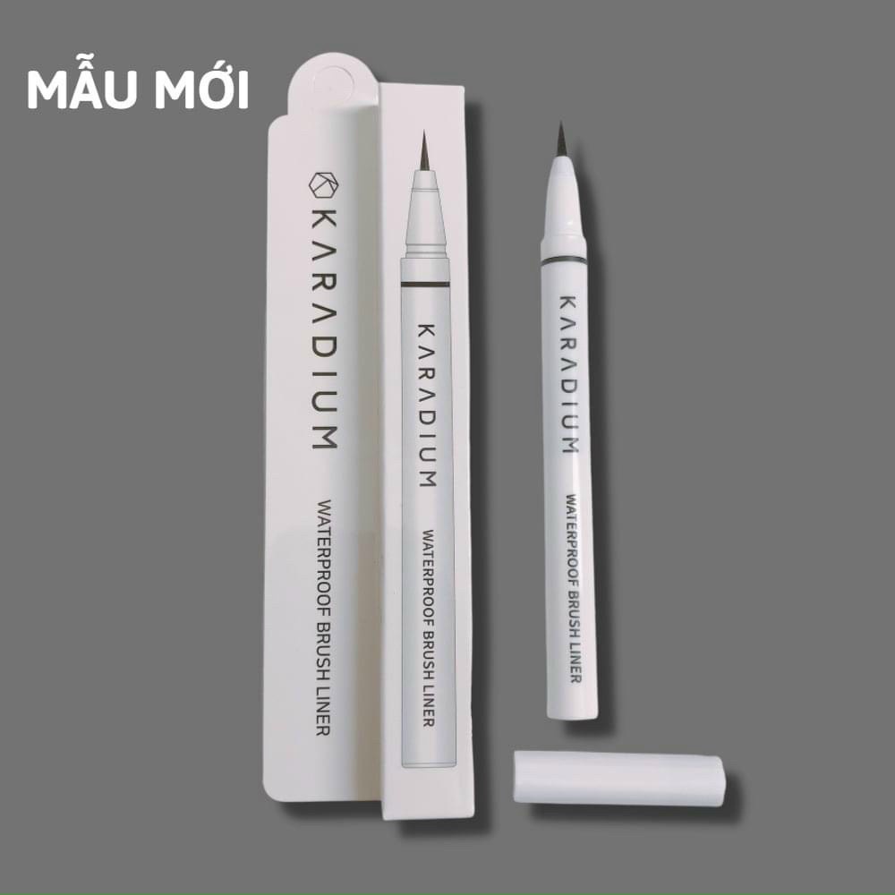 (New Vỏ Trắng) BÚT DẠ KẺ MẮT KÂRADIUM WATERPROOF BRUSH LINER