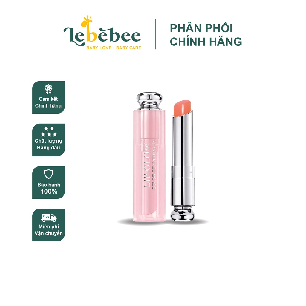 Son dưỡng môi Dior Addict Lip Glow màu 004 Cam san hô