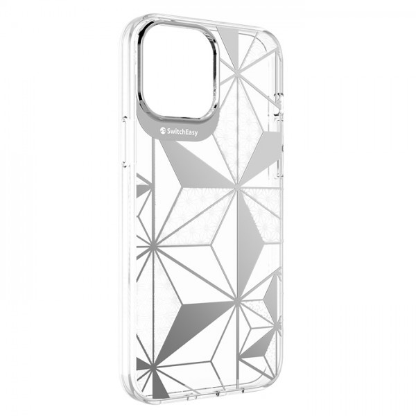 Ốp Lưng Dành Cho IPhone 13 Series  SwitchEasy Artist Asanoha dành làm từ chất liệu PC cứng và vật liệu TPU mềm