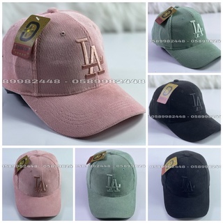 Nón kết nhung gân thêu chữ nổi lala ulzzang