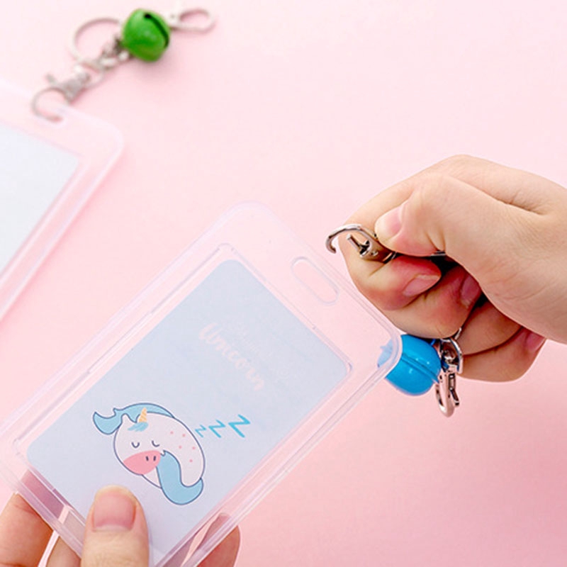 Bao đựng thẻ có dây đeo hình trong suốt chống thấm nước | BigBuy360 - bigbuy360.vn