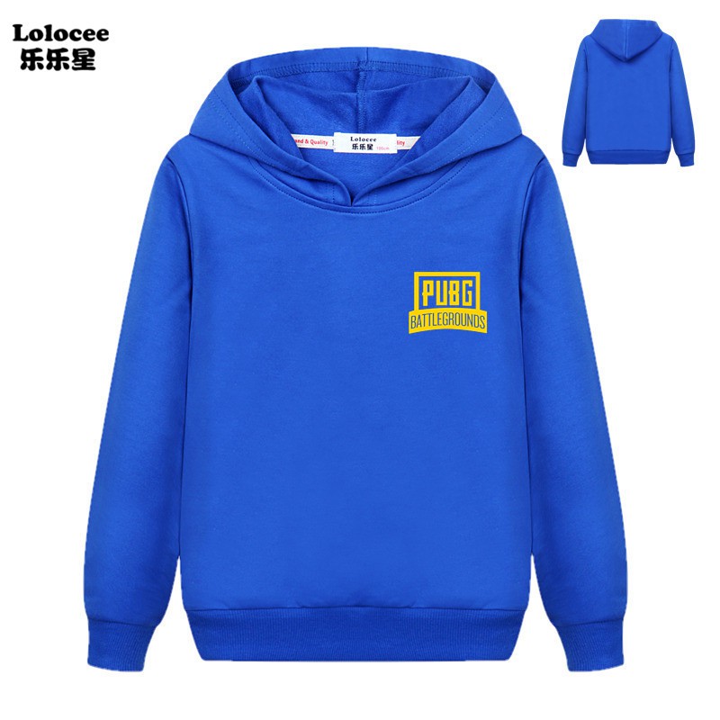 Áo Hoodie Dài Tay Phong Cách Game Pubg Cho Bé Trai