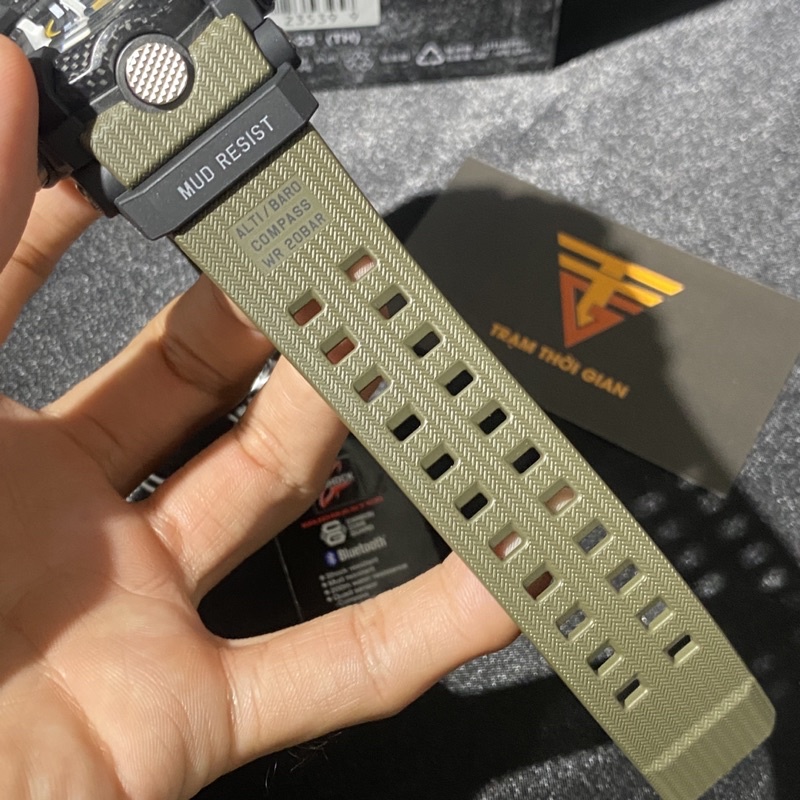 Đồng hồ nam Casio G-shock GG-B100-1A3 - Kích thước vỏ : 55,4×53,1×19,3mm