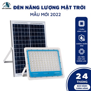 Đèn năng lượng mặt trời, loại đèn năng lượng mặt trời sân vườn thời gian sạc nhanh và sáng lâu kèm điều khiển từ xa