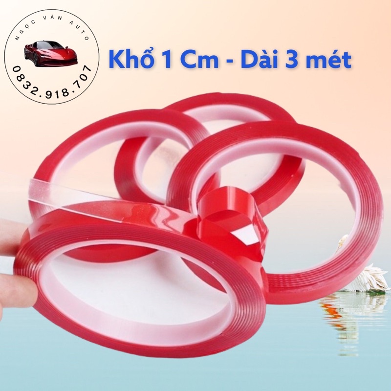 Băng dính 3M siêu chắc trong suốt khổ 1cm x 3m | BigBuy360 - bigbuy360.vn