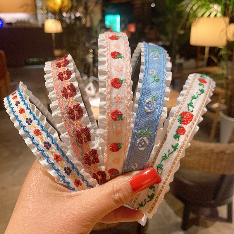 Kẹp Tóc Hình Hoa Phong Cách Hàn Quốc Dễ Thương Cho Nữ