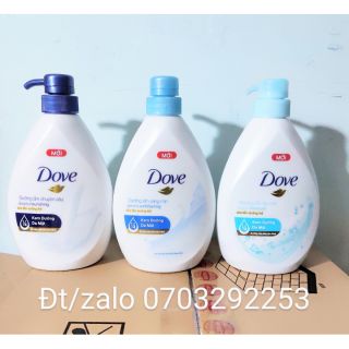 (HCM) Sữa tắm dưỡng ẩm Dove 530g các loại