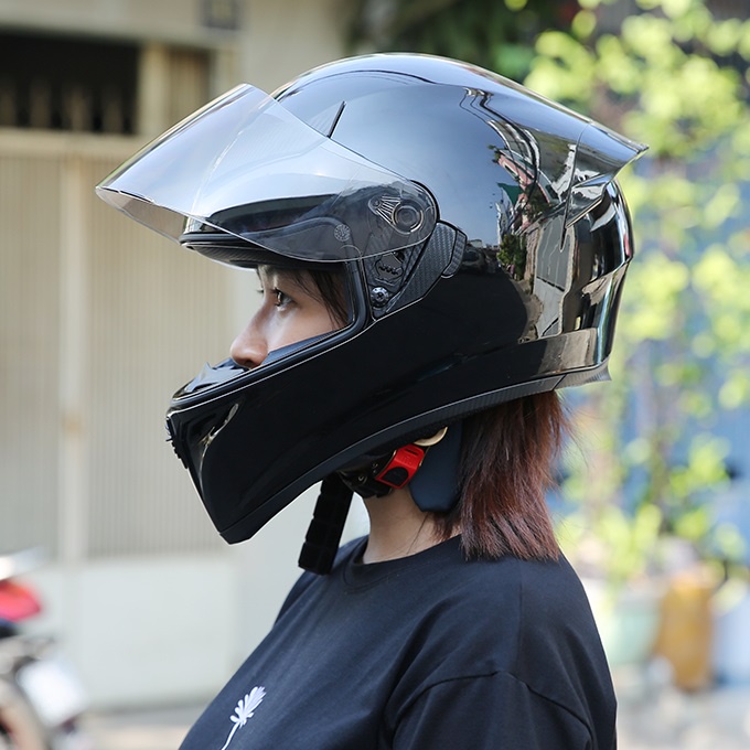 Mũ Bảo Hiểm Full Face Royce, Royal M138B - Bảo Hành 12 Tháng (Tặng Tem LOGO AGV, KYT + Khăn Ninja)
