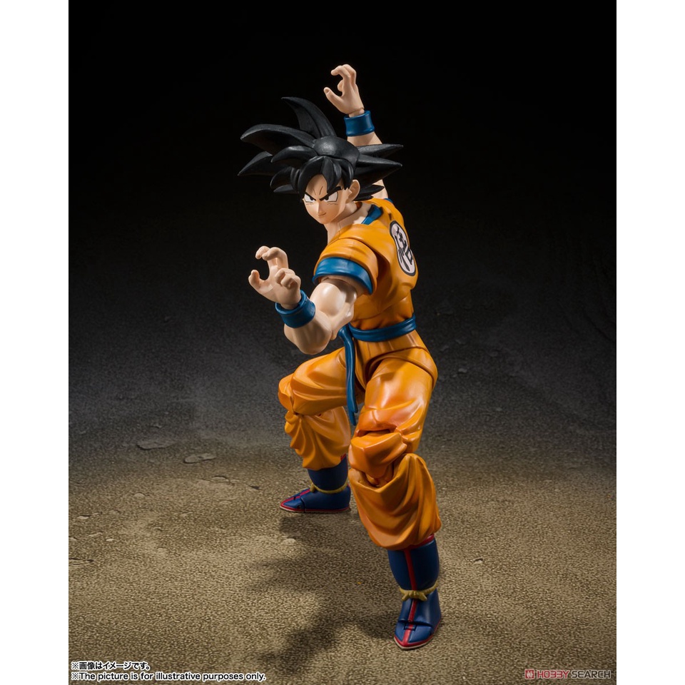 Mô hình đồ chơi chính hãng Bandai SHF Son Goku Super Hero - Dragon Ball