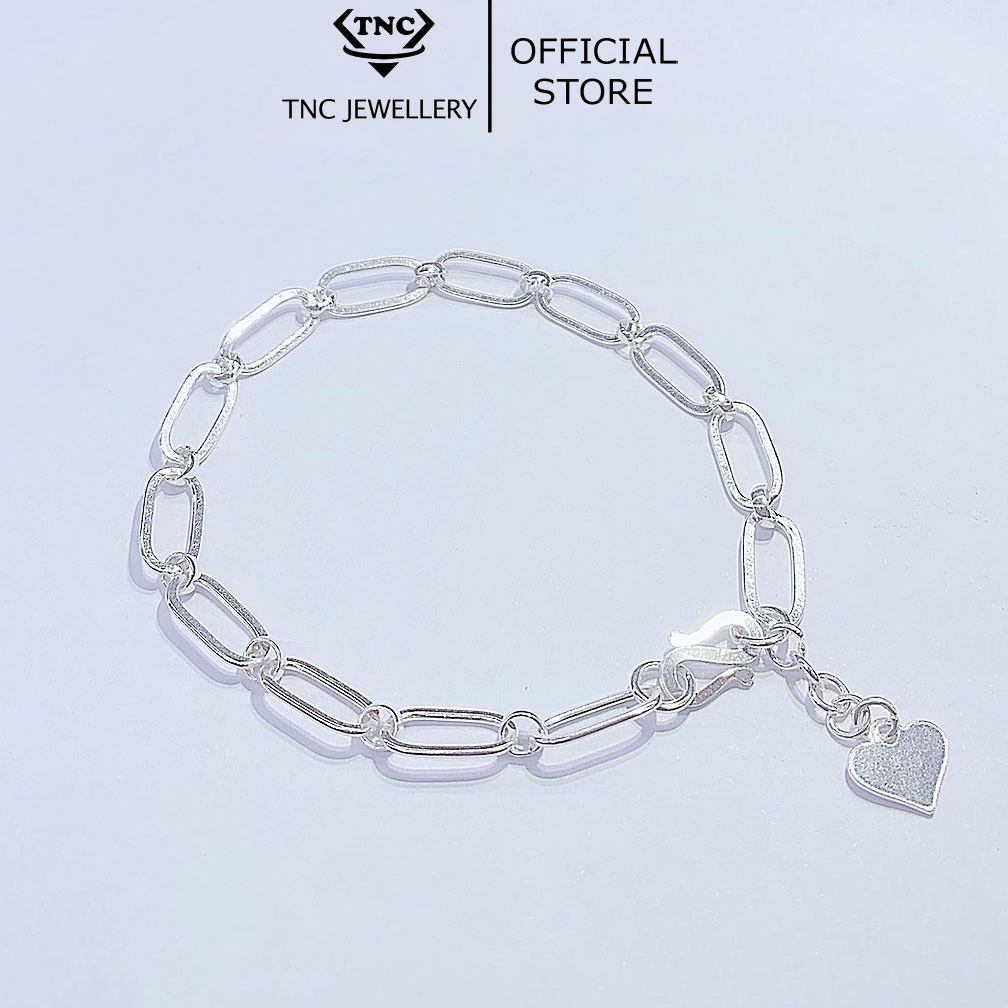 Lắc Tay Dây Xích Bạc Ta Cho Nữ- Trang Sức TNC JEWELLERY