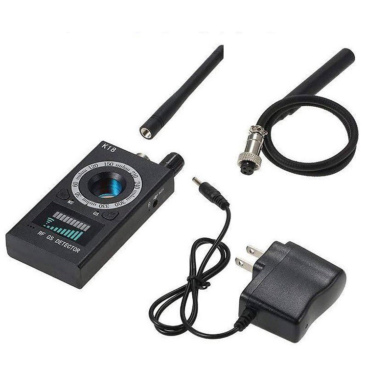Thiết bị định vị phát hiện nghe lén, camera nghe lén,... chất lượng cao K18
