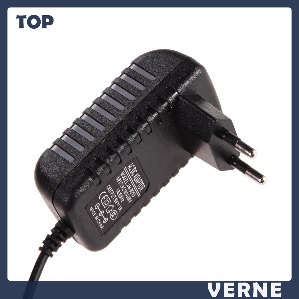 Bộ Sạc Vernesss Ac 100-240v Dc 5.5x2.5mm 9v 1a 1000ma