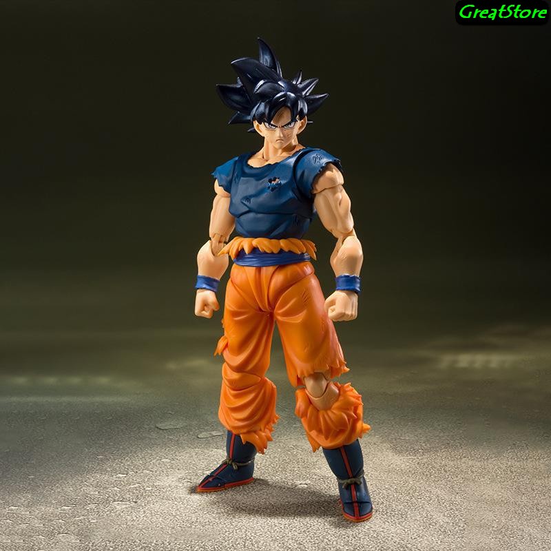 Mô hình Vegeta bản Super Hero và Goku bản Ultra Instinct Dragonball SHF action Figure 15 cm cử động được