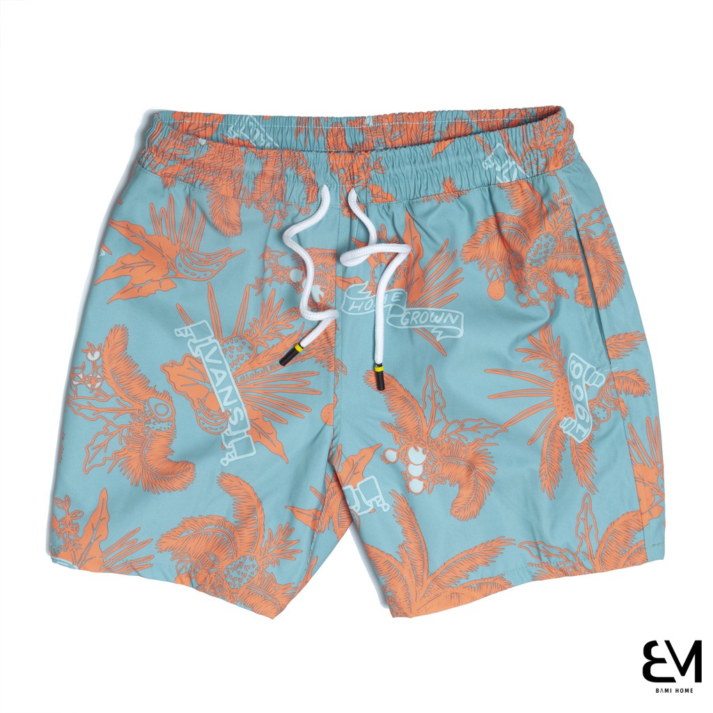 Quần short nam đi biển BAMI HOME đùi bơi mau khô thoáng khí cao cấp QB- 02 | BigBuy360 - bigbuy360.vn