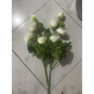 combo hoa sen lụa - hoa sen trang trí