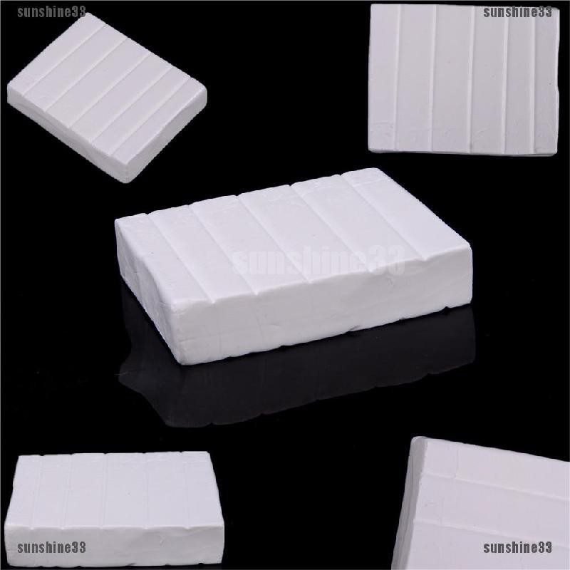 Khối đất sét polymer 250g màu trắng tiện dụng